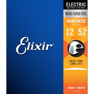 Elixir 엘릭서 NANOWEB Heavy (012-052) 12152 일렉기타 줄/스트링뮤직메카