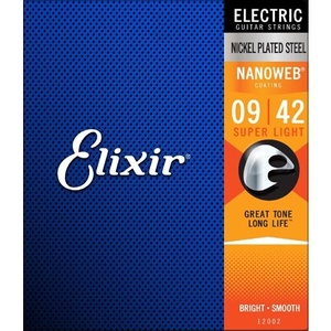 Elixir 엘릭서 NANOWEB Super Light (009-042) 12002 일렉기타 줄/스트링뮤직메카